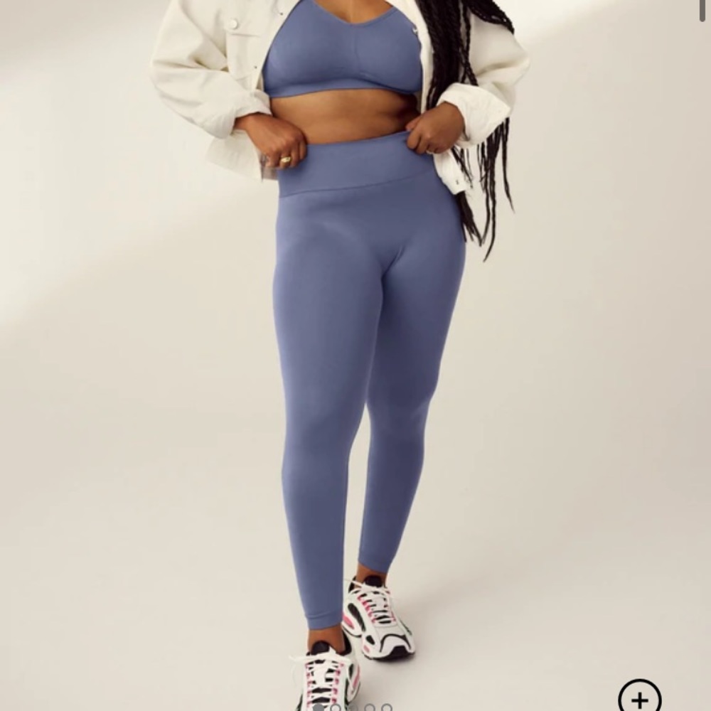 Knix NWT Good to Go Seamless Legging, Indigo, Size M, Medium